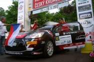 Rallye Český Krumlov: Černý / Kohout na startu